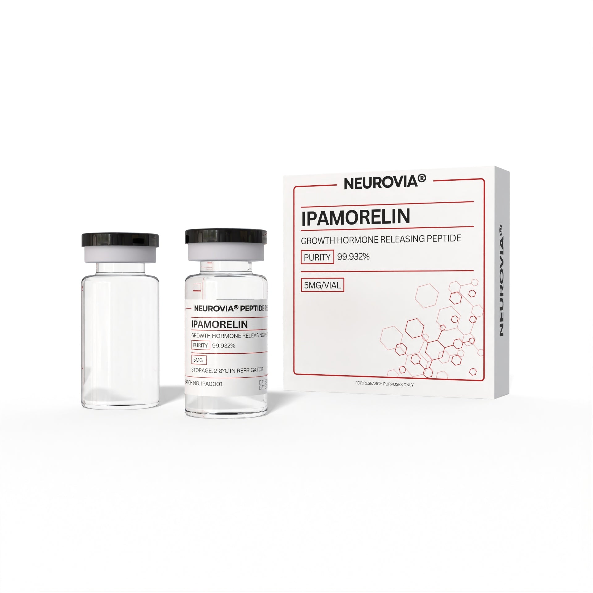 IPAMORELIN 5mg Neurovia IPAMORELIN 5mg Neurovia